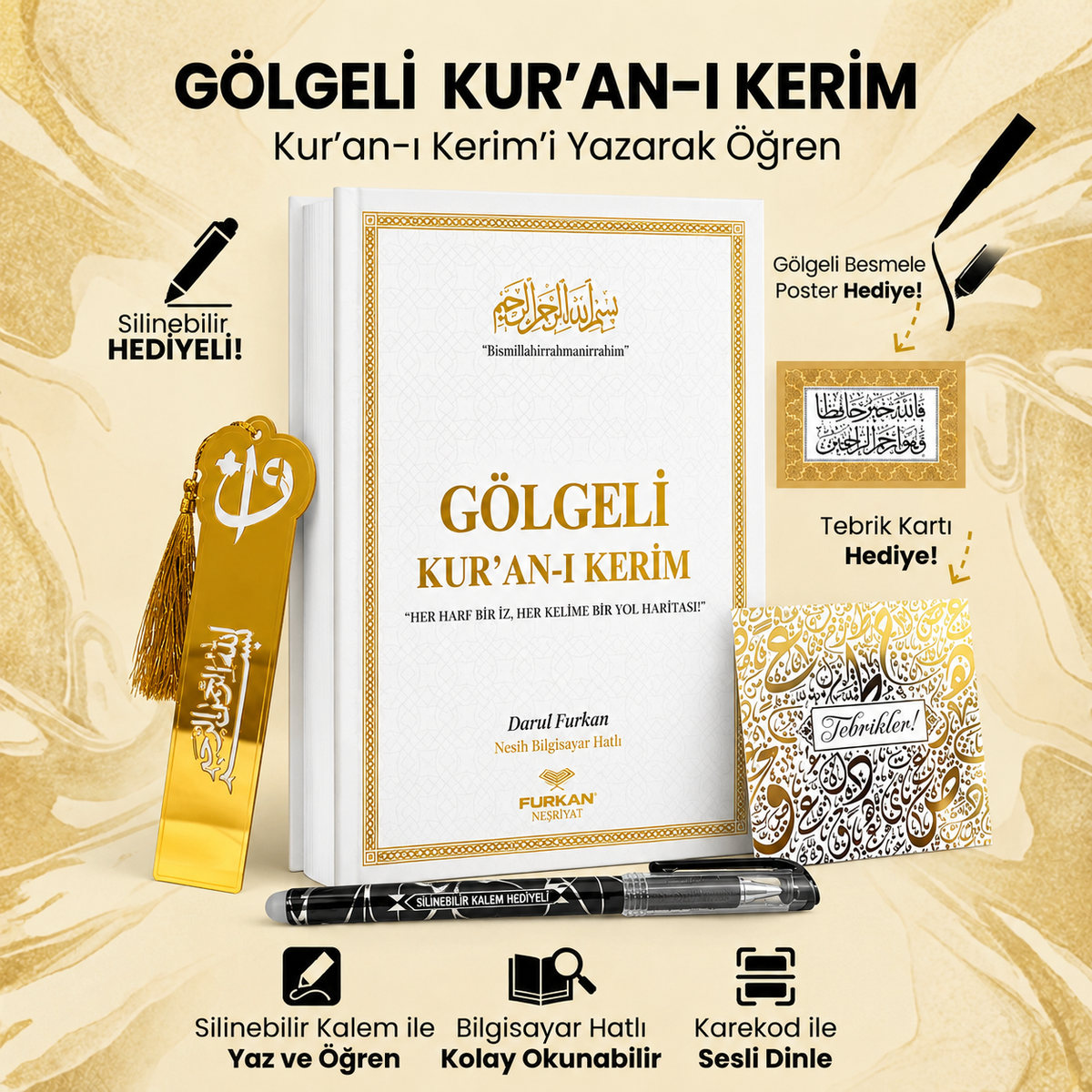 Gölgeli Kuran-ı Kerim