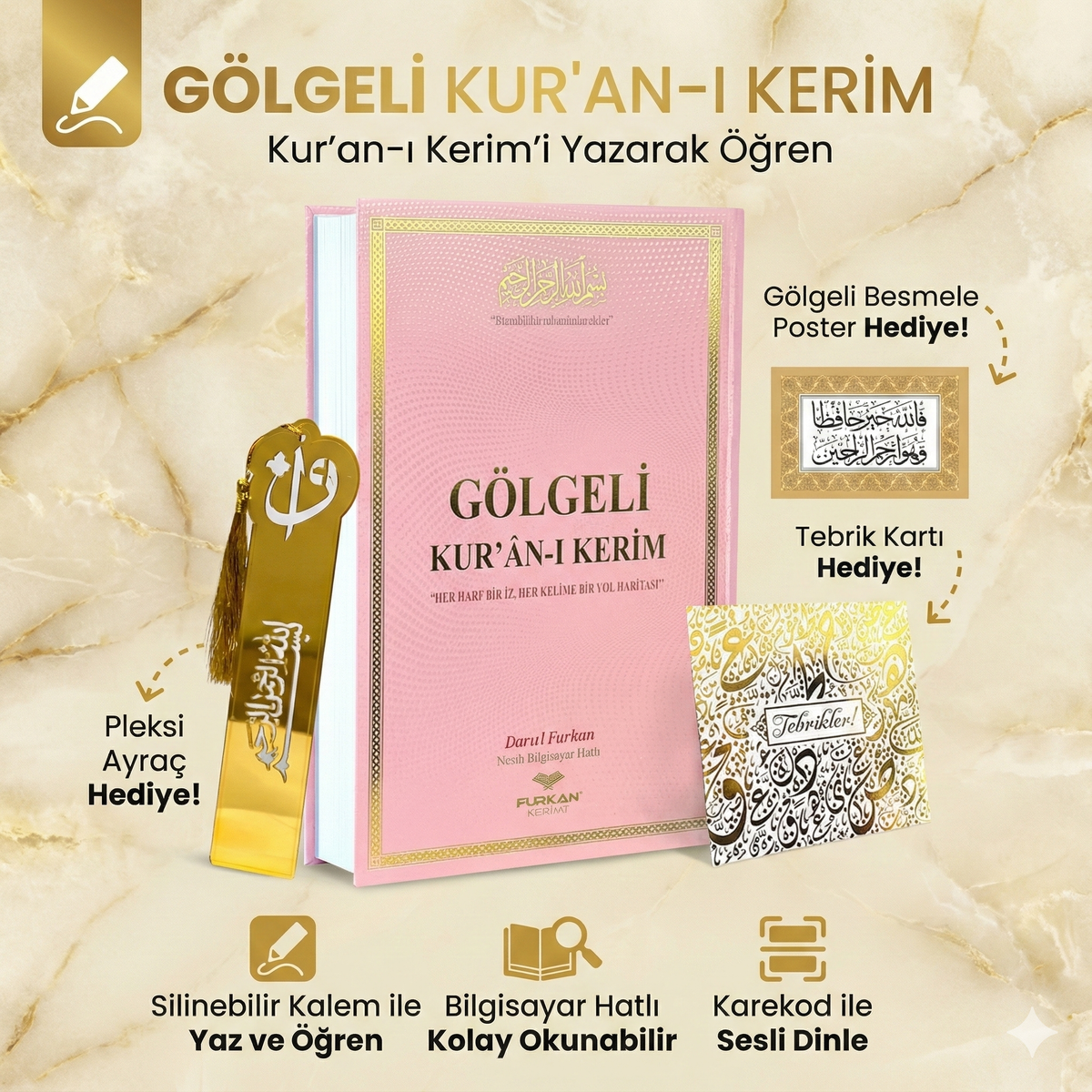 Gölgeli Kuran-ı Kerim